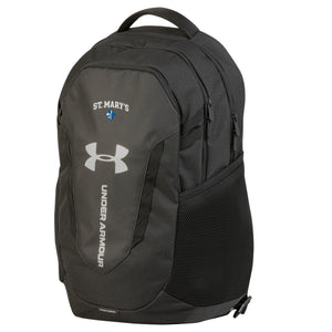 UA Hustle Backpack 6.0 in Black