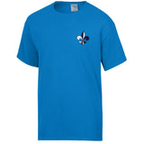 Short Sleeve BISCUIT T-shirt ADULT pink and blue