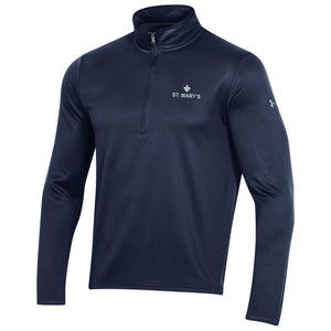 UA Men's 1/4 Zip Navy Sweatshirt